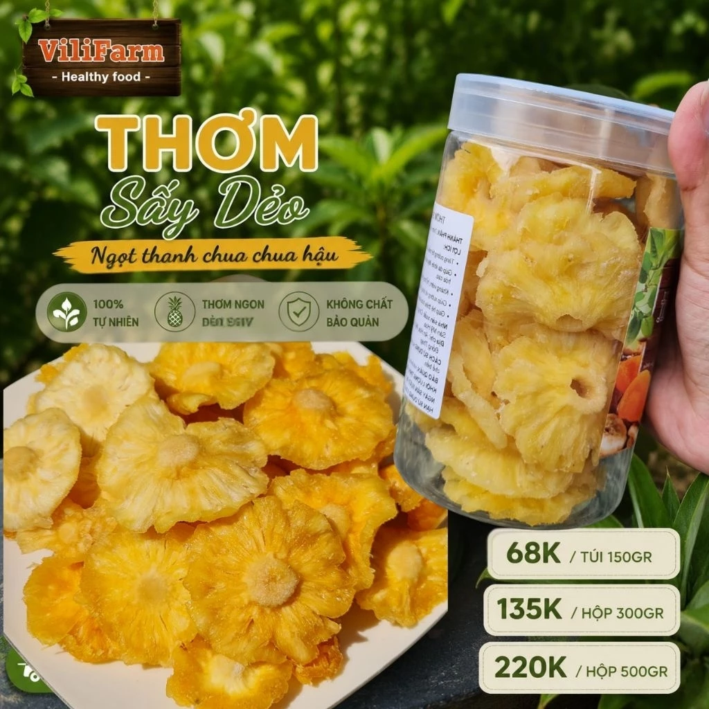 SOFT-DRIED PINEAPPLE – VIETNAM | ORIGINAL FLAVOR, LOW-SUGAR TROPICAL FRUIT SNACK 2