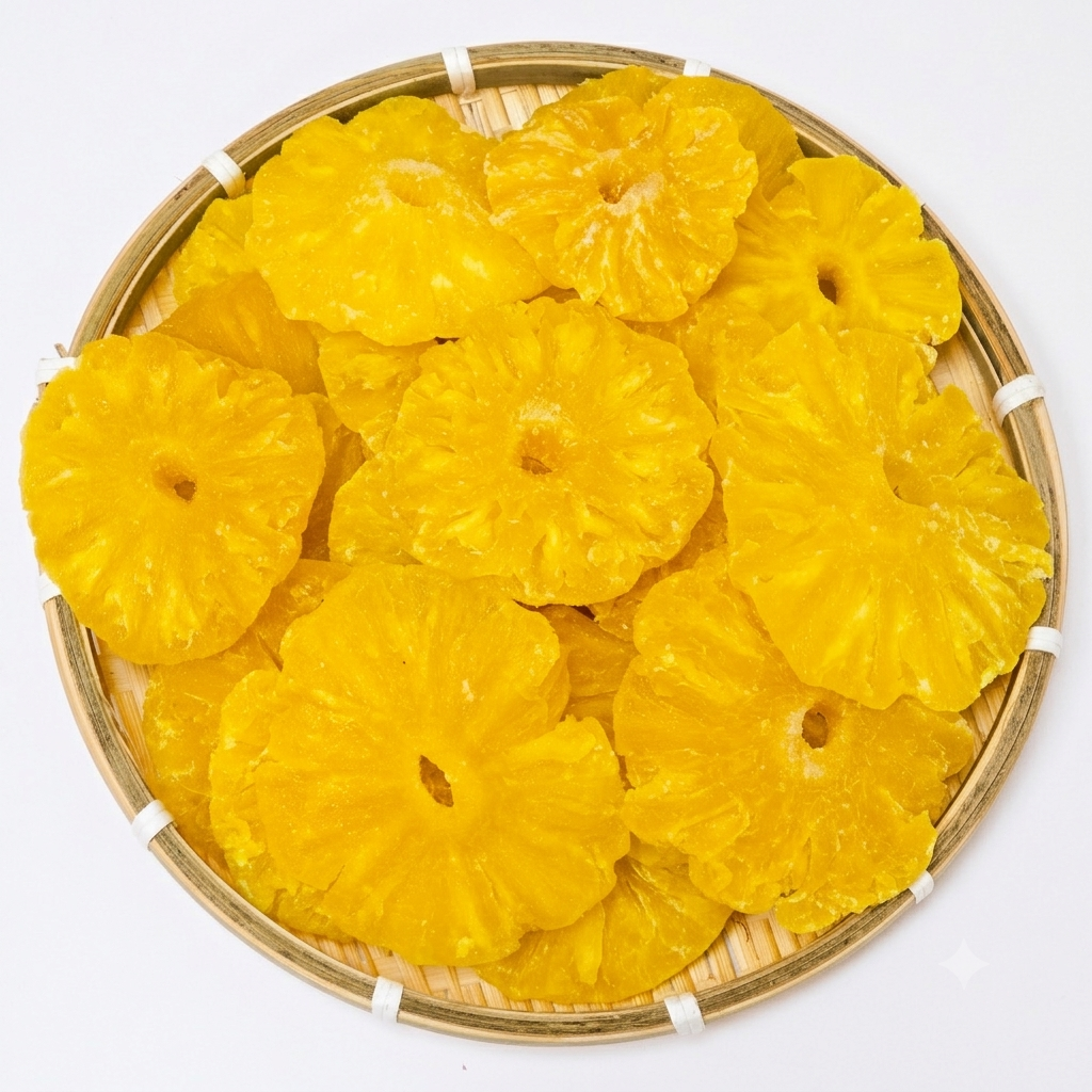 SOFT-DRIED PINEAPPLE 250G – VIETNAM | NATURAL-STYLE TROPICAL FRUIT SNACK IN BOX 2