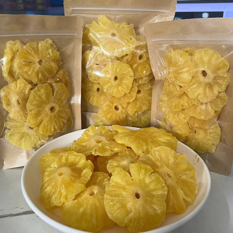 SOFT-DRIED PINEAPPLE – VIETNAM | MILDLY SWEET & TENDER TROPICAL FRUIT SNACK