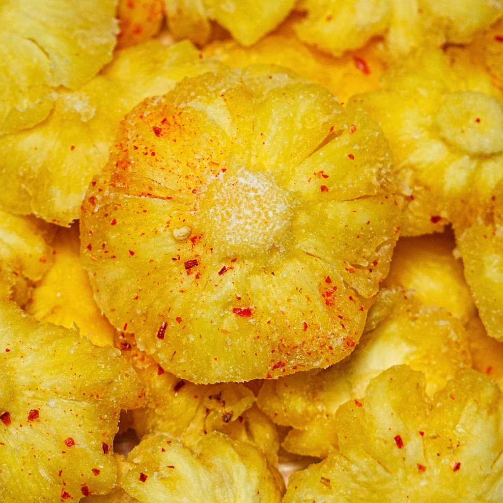 SOFT-DRIED CHILI-SALT PINEAPPLE 500G – VIETNAM | SELECTED TROPICAL FRUIT SNACK 2