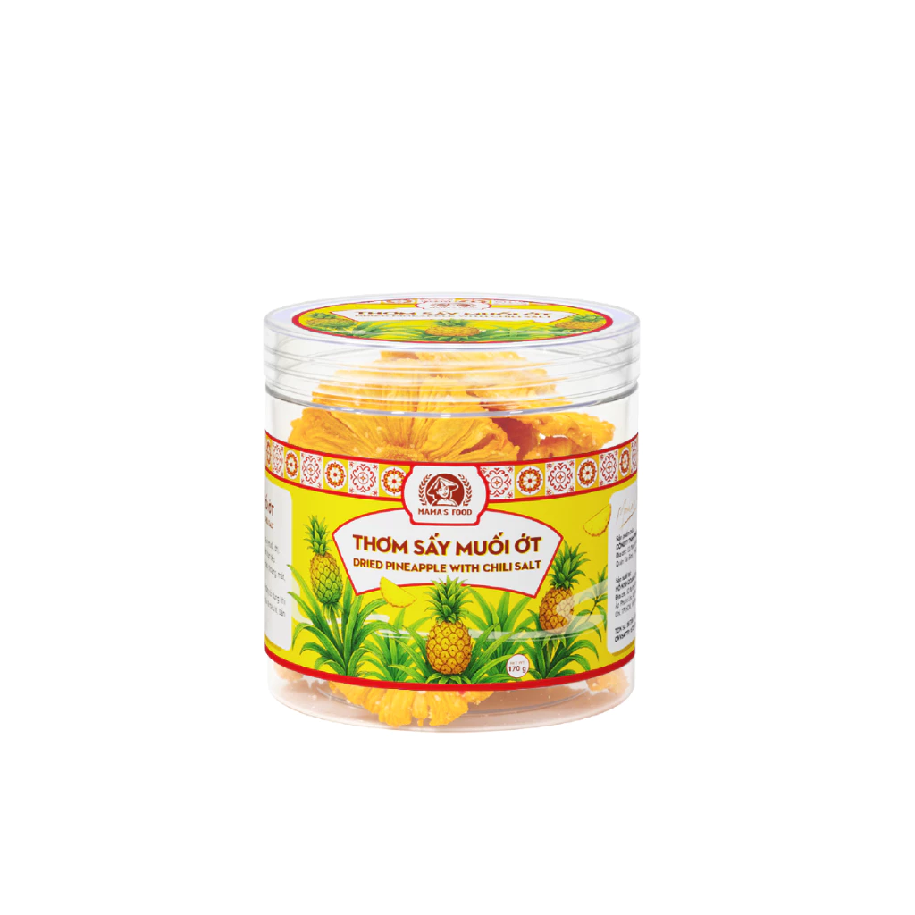 CHILI-SALT DRIED PINEAPPLE – VIETNAM | MILDLY SPICY & SWEET-TANGY FRUIT SNACK 2