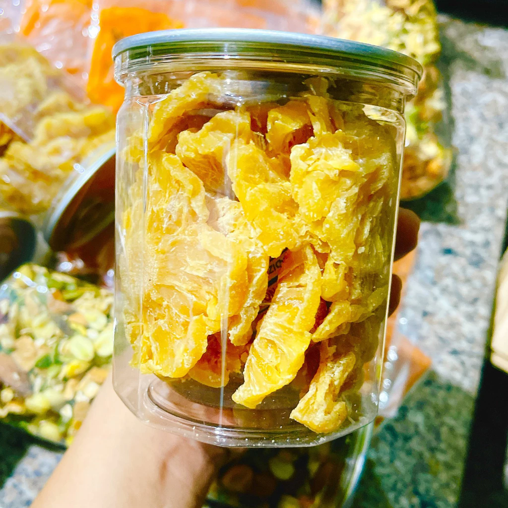 WHOLE SOFT-DRIED PINEAPPLE 250G – DALAT, VIETNAM | PREMIUM TROPICAL FRUIT SPECIALTY