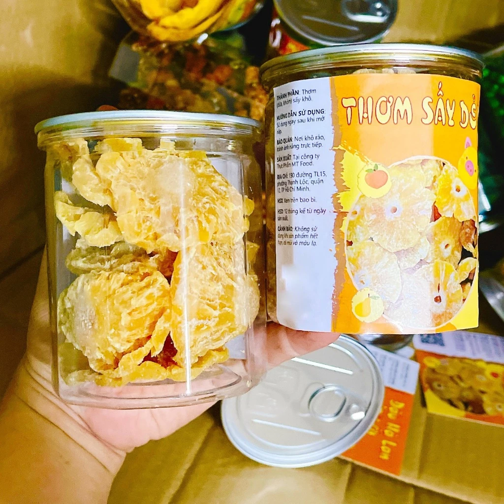 WHOLE SOFT-DRIED PINEAPPLE 250G – DALAT, VIETNAM | PREMIUM TROPICAL FRUIT SPECIALTY 2