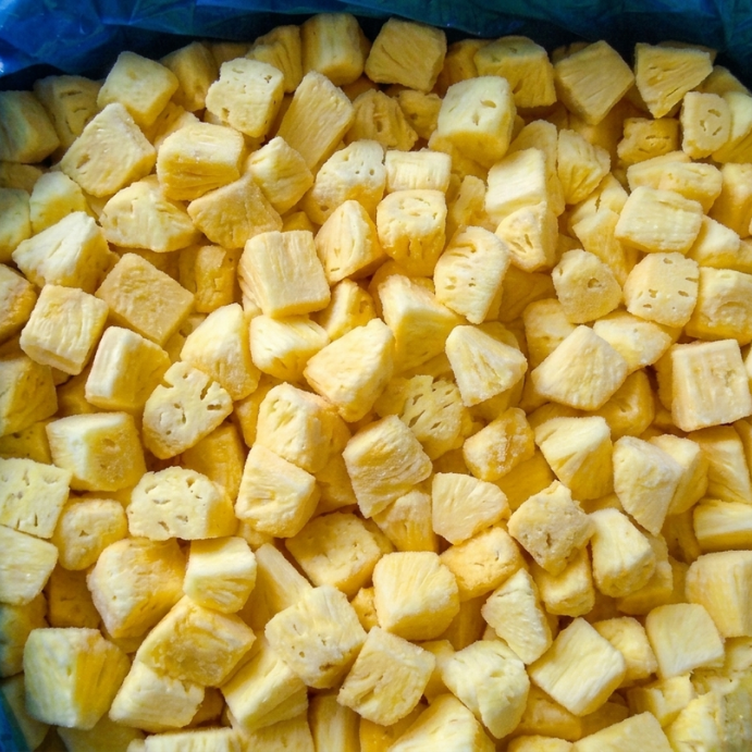PREMIUM IQF FROZEN PINEAPPLE SLICES – VIETNAM | VACUUM-PACKED BULK OEM & PRIVATE LABEL