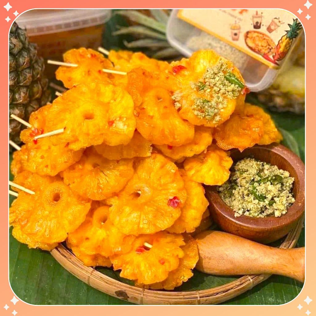 SOFT-DRIED CHILI-SALT PINEAPPLE – MEKONG DELTA, VIETNAM | SWEET-TANGY SPICY FRUIT SNACK 4