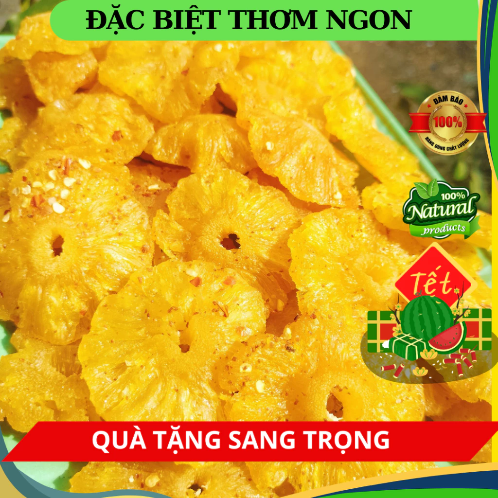 SOFT-DRIED CHILI-SALT PINEAPPLE – VIETNAM | NATURAL-TASTING SPECIALTY SNACK & PREMIUM GIFT