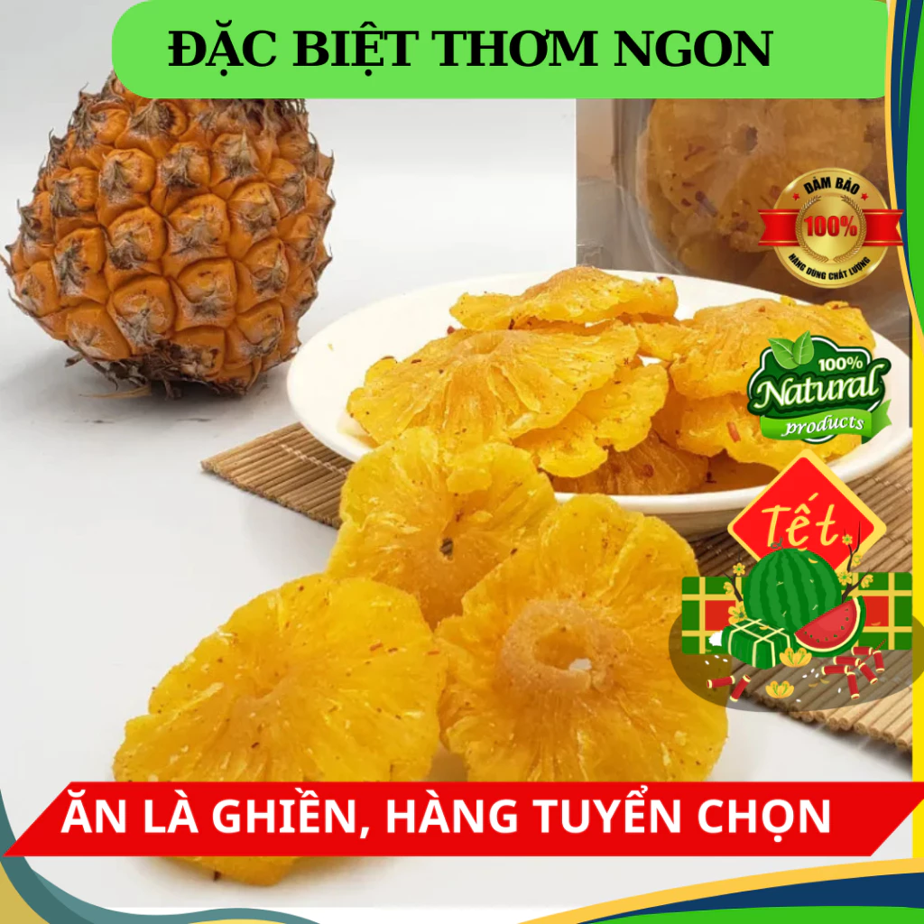 SOFT-DRIED CHILI-SALT PINEAPPLE – VIETNAM | NATURAL-TASTING SPECIALTY SNACK & PREMIUM GIFT 3