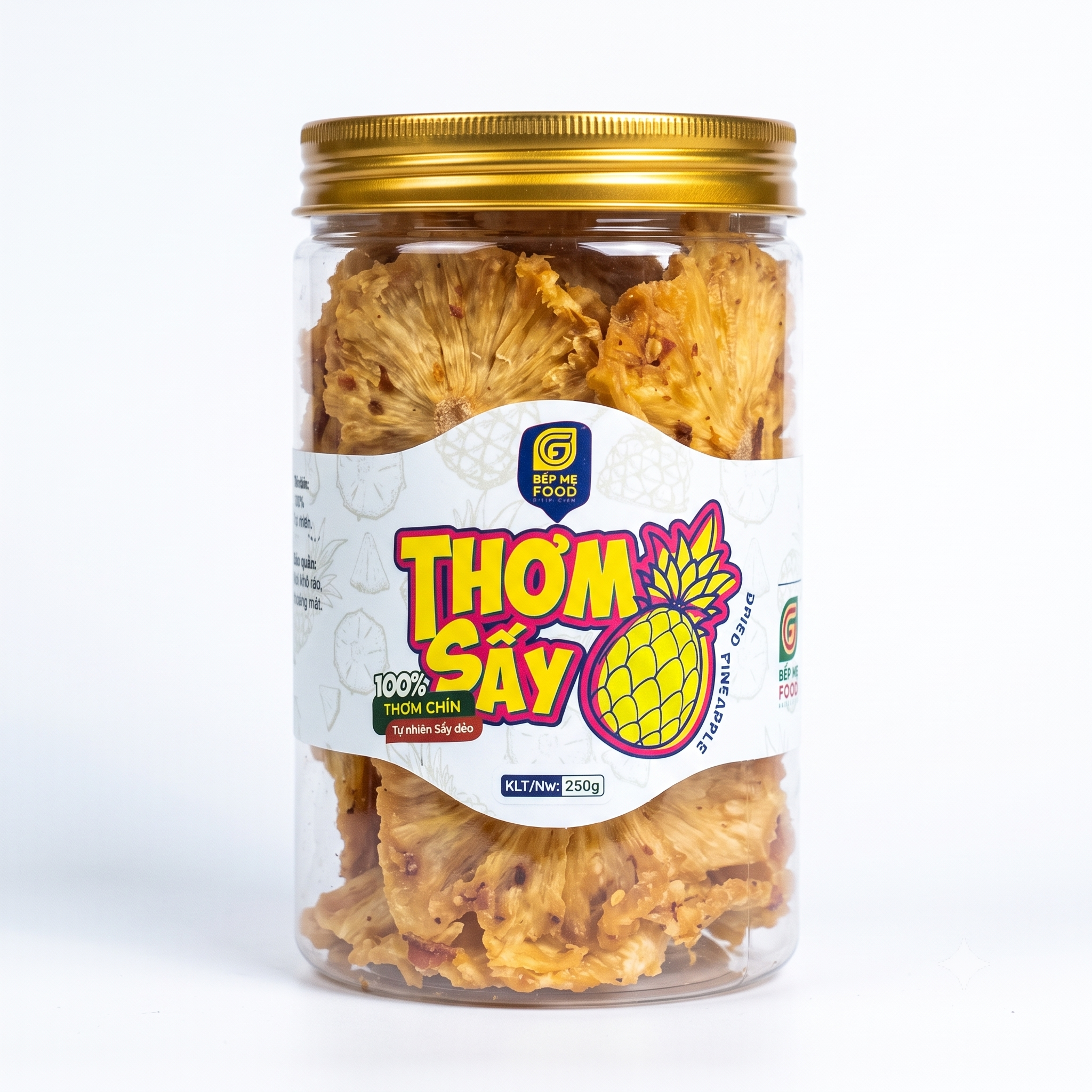SOFT-DRIED / CHILI-SALT PINEAPPLE 100G–500G – DAK LAK, VIETNAM | SPECIALTY FRUIT SNACK FOR EXPORT