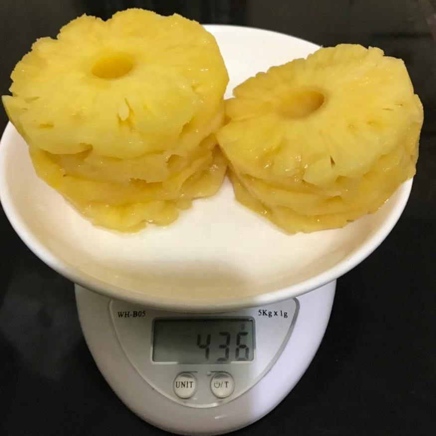 30OZ CANNED PINEAPPLE SLICES IN LIGHT SYRUP – VIETNAM | GOLDEN SWEET FRUIT AT 14–16% BRIX 2