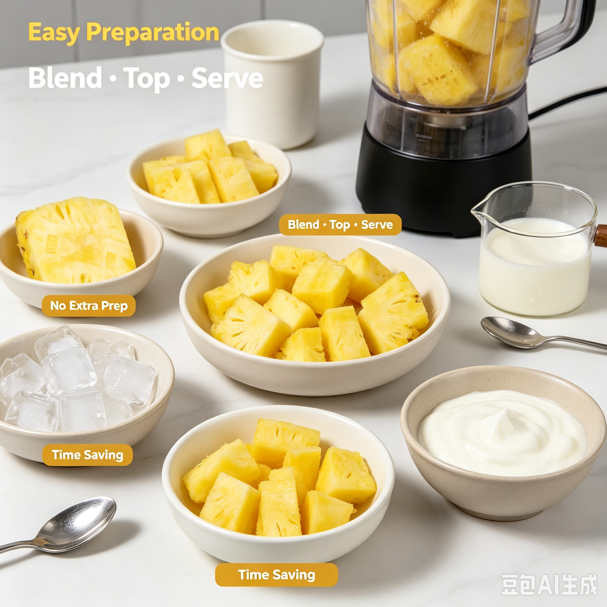 PREMIUM IQF FROZEN PINEAPPLE – VIETNAM | GRADE A FOR BUBBLE TEA & COMMERCIAL USE 3