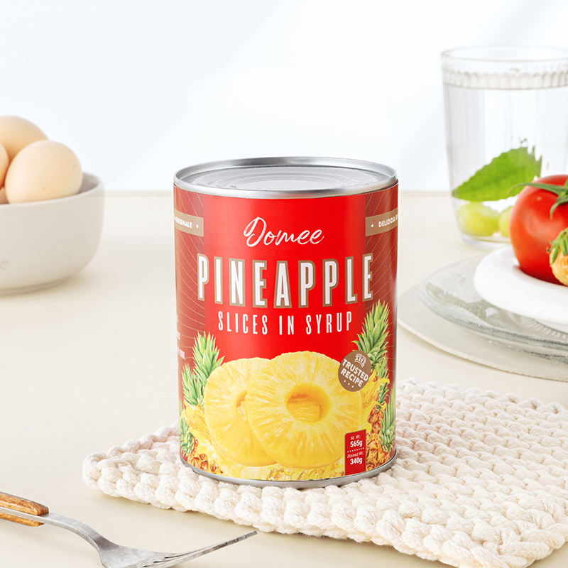 PREMIUM CANNED ORGANIC PINEAPPLE SLICES IN SYRUP – VIETNAM | FACTORY PRICE & EXPORT SUPPLY