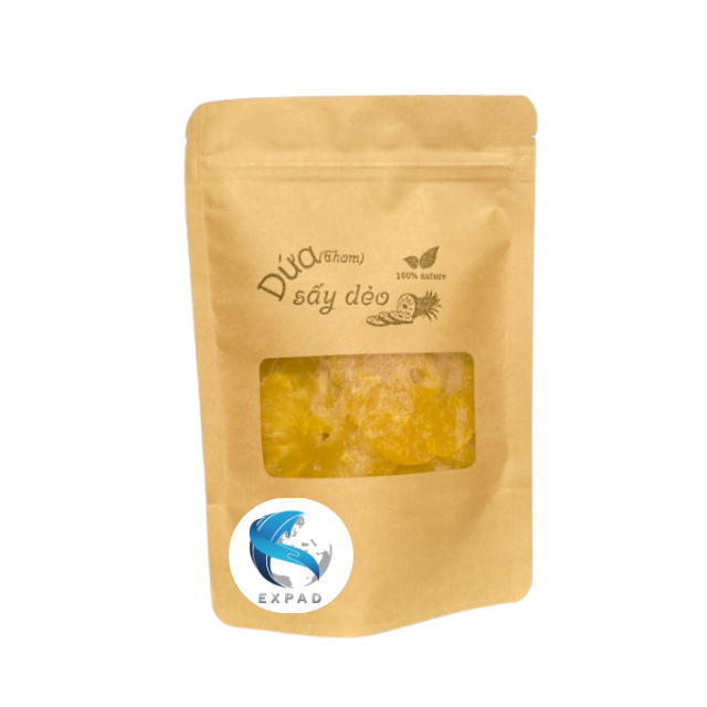 VIETNAMESE DRIED PINEAPPLE SNACK – ALUMINUM POUCH | WHOLESALE, EXPORT & GIFT SUPPLY 3