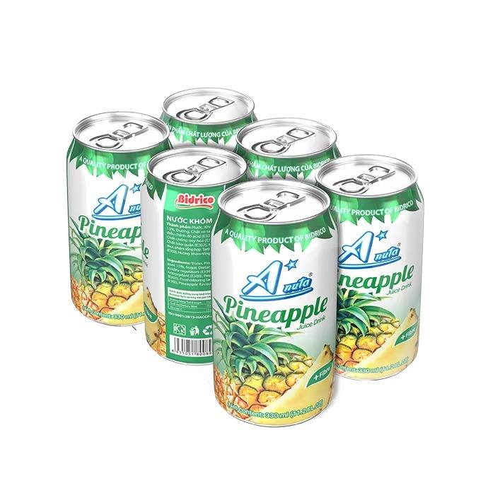 330ML VIETNAMESE PINEAPPLE FRUIT JUICE – ISO, HALAL & HACCP | CERTIFIED BEVERAGE SUPPLY 3