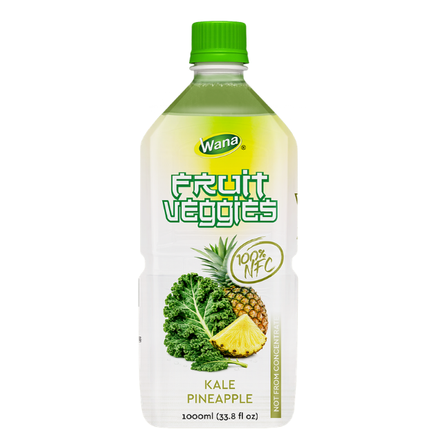PREMIUM 1L KALE & PINEAPPLE JUICE – VIETNAM | FRESH INGREDIENTS, LOW-SUGAR WHOLESALE 2
