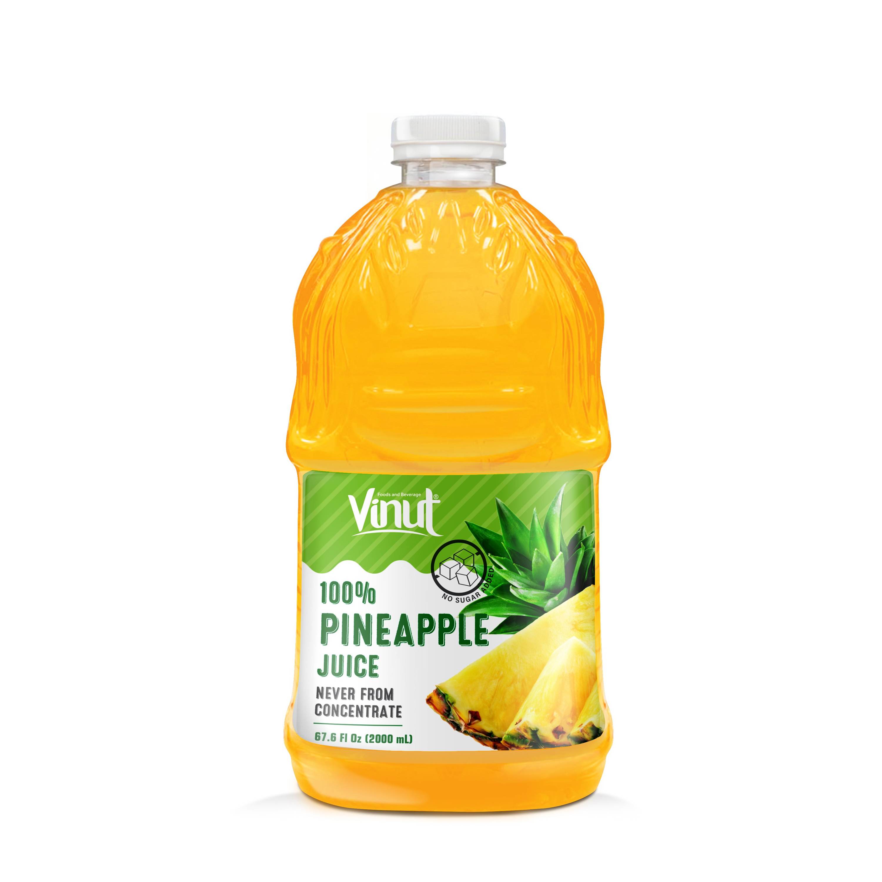 2L 100% FRESH PINEAPPLE JUICE – VIETNAM | NO ADDED SUGAR FOR WHOLESALE & IMPORTERS
