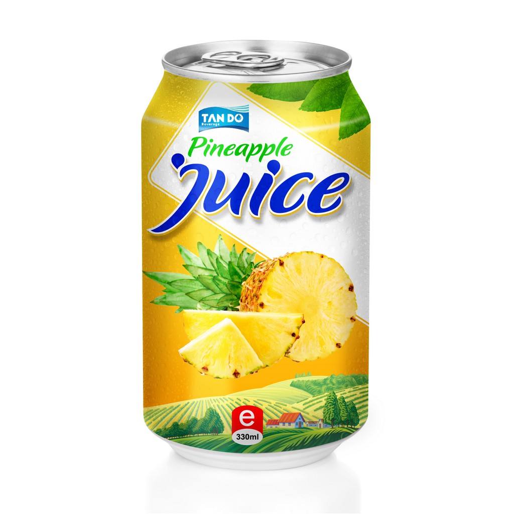 CANNED PINEAPPLE JUICE – VIETNAM | CUSTOM PACKAGING & EXPORT-STANDARD B2B SUPPLY
