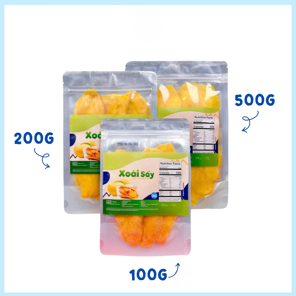 ORIGINAL-FLAVOR SOFT-DRIED MANGO 100G – VIETNAM | SWEET-TANGY FRUIT SNACK