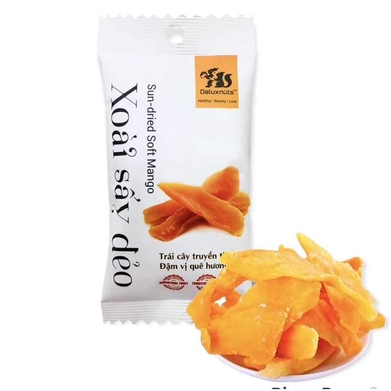 SOFT-DRIED MANGO 40G – VIETNAM | CHEWY SWEET-TANGY TROPICAL FRUIT SNACK