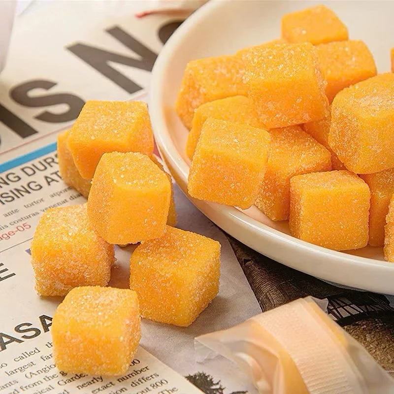 MANGO GUMMY CANDY FOR CAKE DECORATION 100G – VIETNAM | ZIP BAG CAKE TOPPING