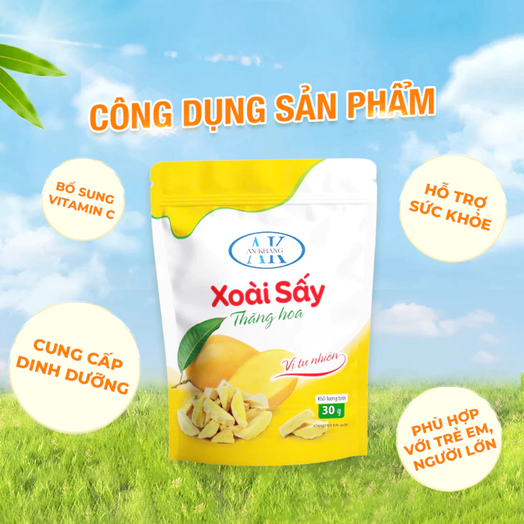FREEZE-DRIED CAT MANGO 30G – VIETNAM | PURE CRISPY TROPICAL FRUIT SNACK 3