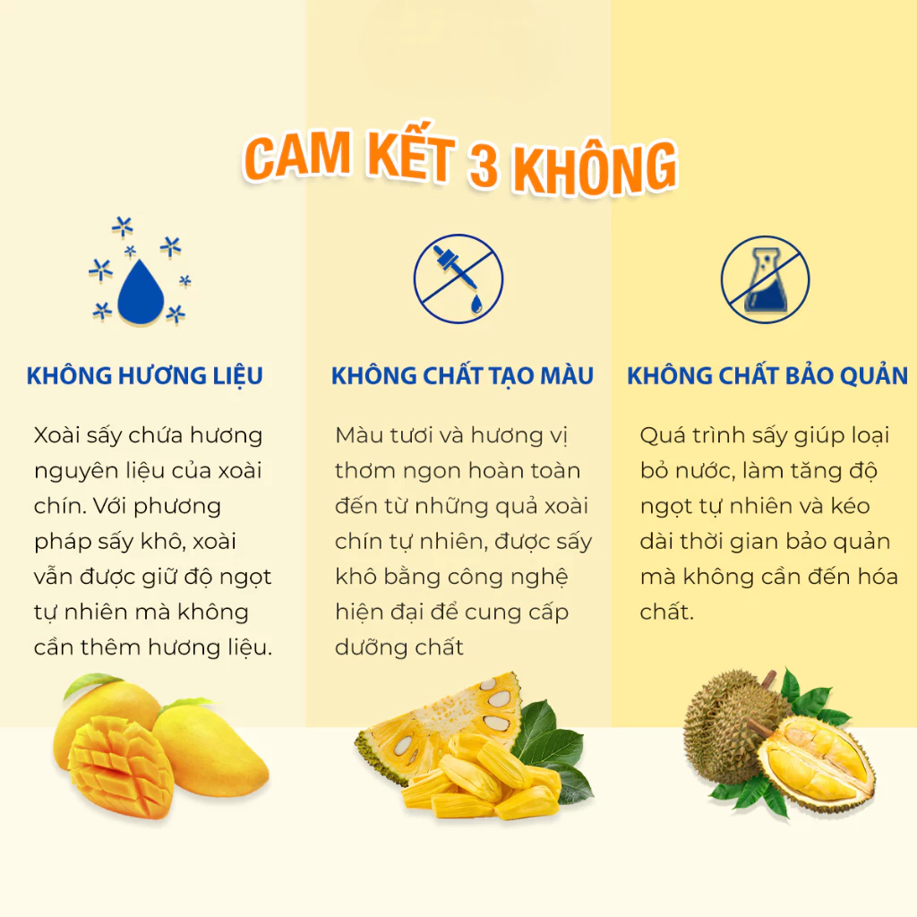 FREEZE-DRIED CAT MANGO 30G – VIETNAM | PURE CRISPY TROPICAL FRUIT SNACK 4