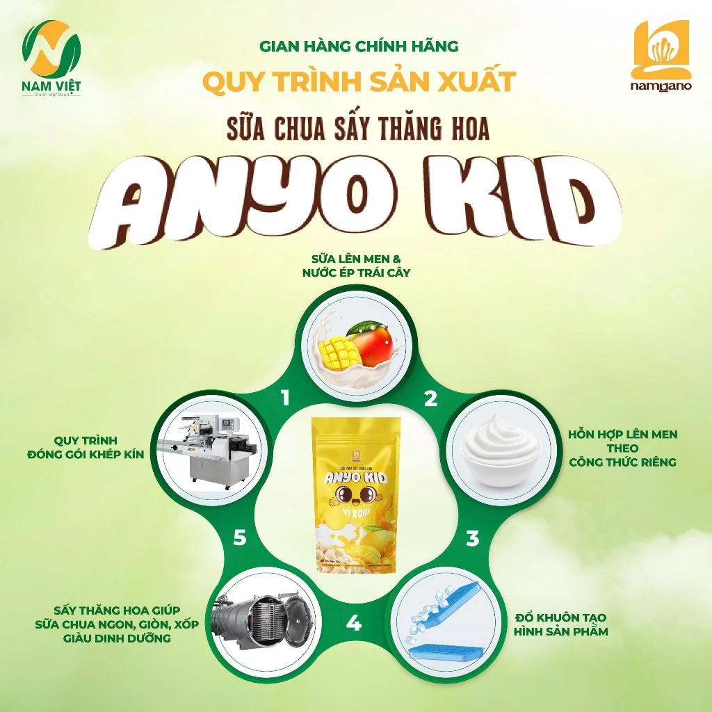 FREEZE-DRIED MANGO YOGURT 20G – VIETNAM | CRISPY FRUIT & YOGURT SNACK 4