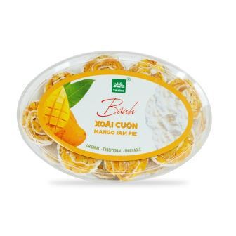 MANGO RICE-PAPER ROLL CAKE 220G – DONG THAP, VIETNAM | WESTERN VIETNAMESE SPECIALTY SNACK 2