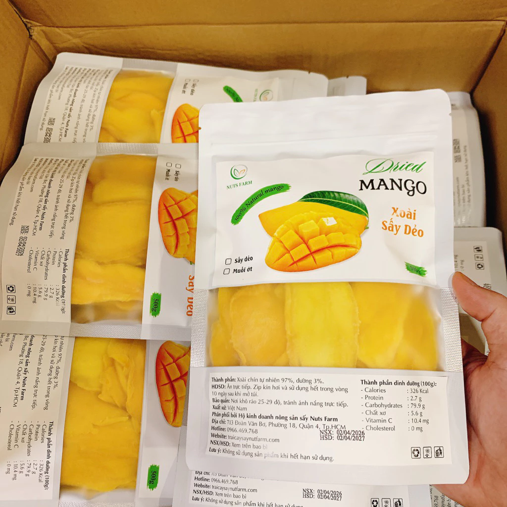 LOW-SUGAR SOFT-DRIED MANGO – VIETNAM | TENDER, LOW-FIBER TROPICAL FRUIT SNACK