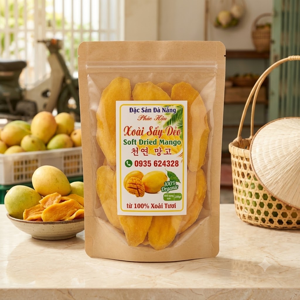 SOFT-DRIED MANGO – DA NANG, VIETNAM | LOCAL SPECIALTY FRUIT SNACK