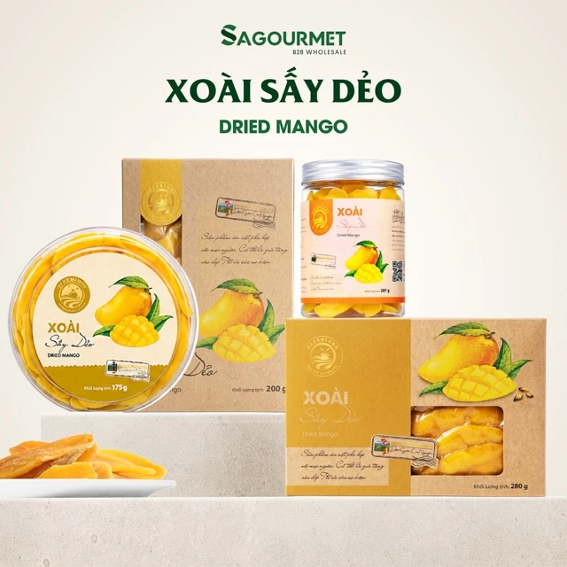 SOFT-DRIED MANGO – VIETNAM | NATURAL SWEET-TANGY CHEWY TROPICAL FRUIT SNACK 2
