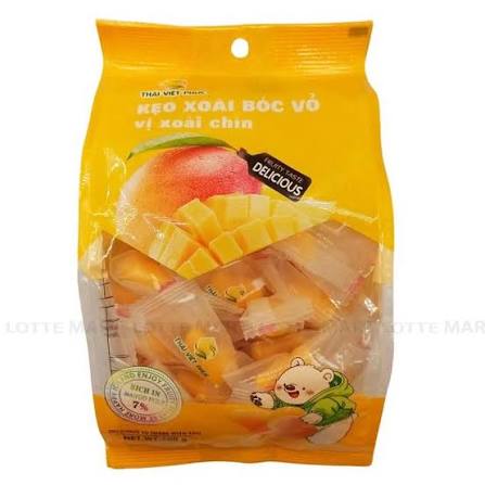TOP MANGO GUMMY CANDY – VIETNAM | RIPE MANGO FLAVOR & SOFT CHEWY TEXTURE