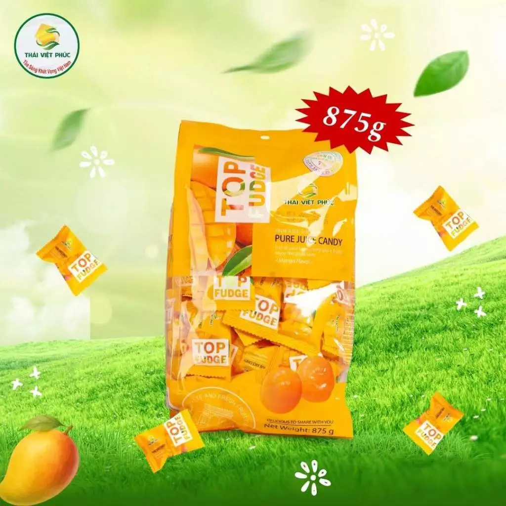 TOP MANGO GUMMY CANDY – VIETNAM | RIPE MANGO FLAVOR & SOFT CHEWY TEXTURE 2