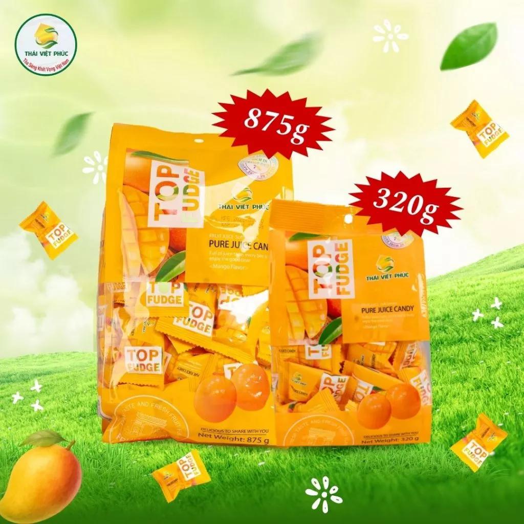TOP MANGO GUMMY CANDY – VIETNAM | RIPE MANGO FLAVOR & SOFT CHEWY TEXTURE 3