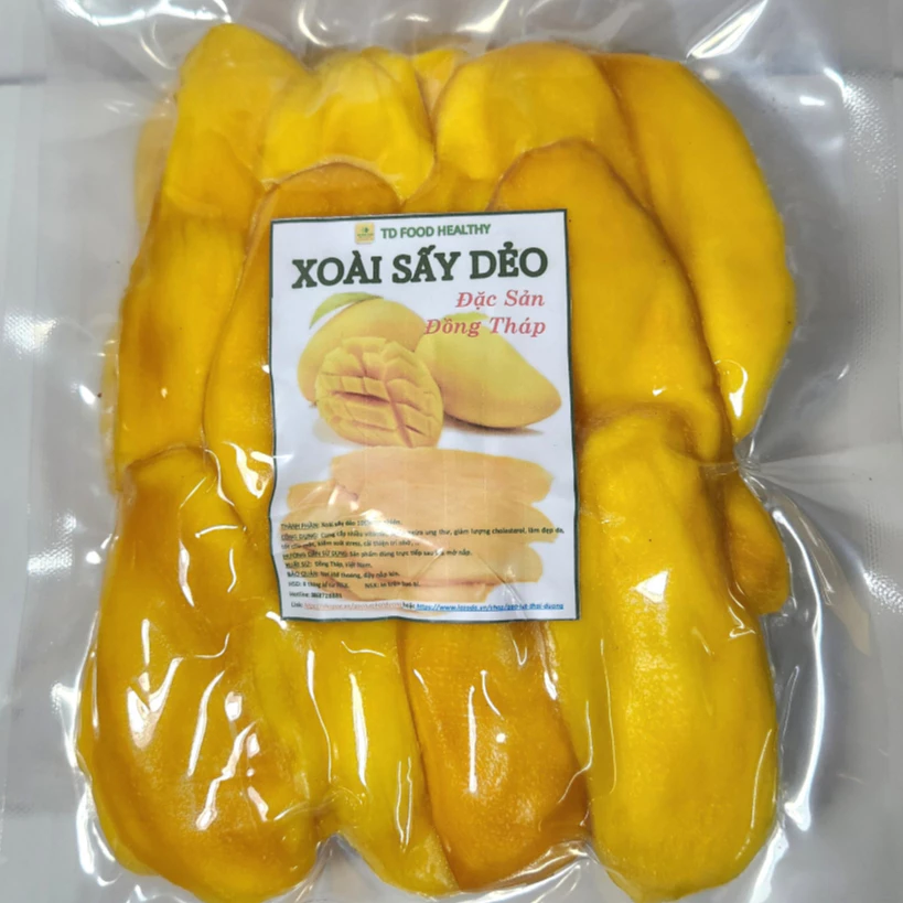PREMIUM CAT CHU SOFT-DRIED MANGO 500G – DONG THAP, VIETNAM | ZIP POUCH SPECIALTY SNACK