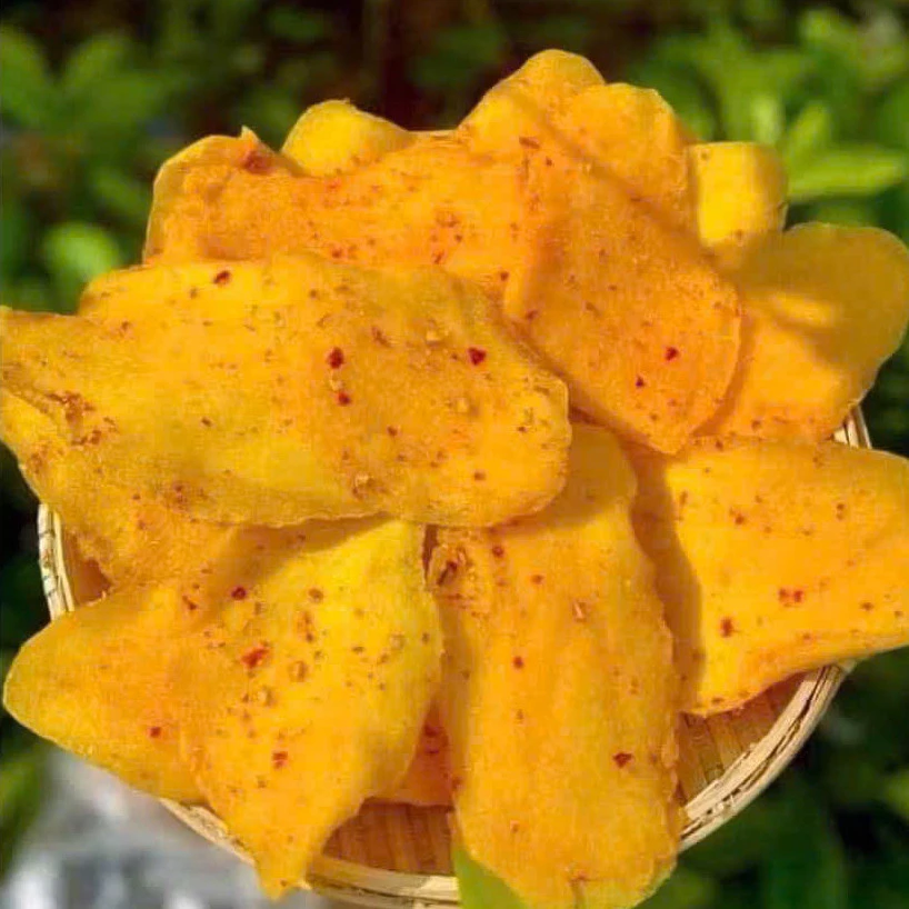 SOFT-DRIED CHILI-SALT & ORIGINAL WHOLE MANGO – VIETNAM | CHEWY SWEET-TANGY FRUIT SNACK