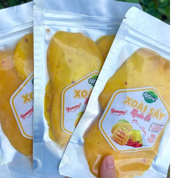 SOFT-DRIED CHILI-SALT & ORIGINAL WHOLE MANGO – VIETNAM | CHEWY SWEET-TANGY FRUIT SNACK 2