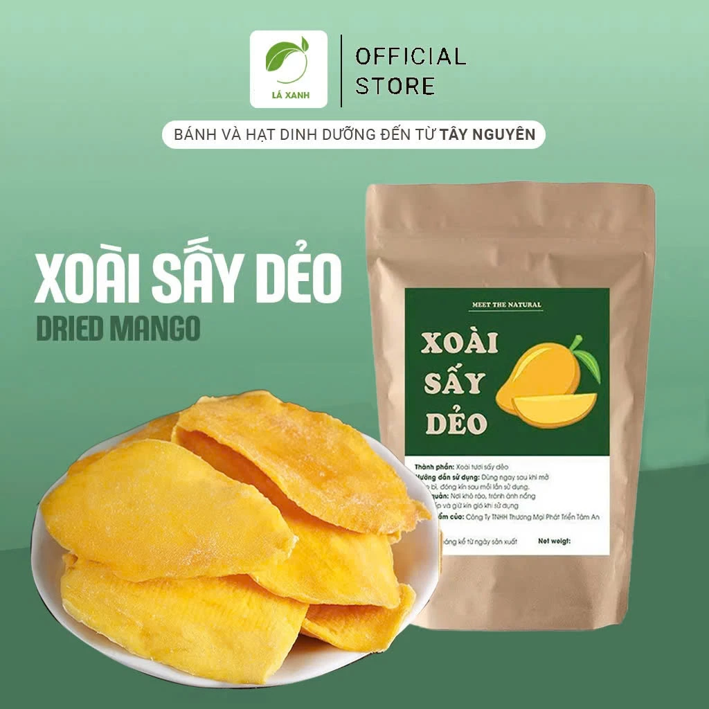 SOFT-DRIED WHOLE MANGO 500G – VIETNAM | NATURAL SWEET-TANGY FRUIT SNACK FOR EXPORT 2