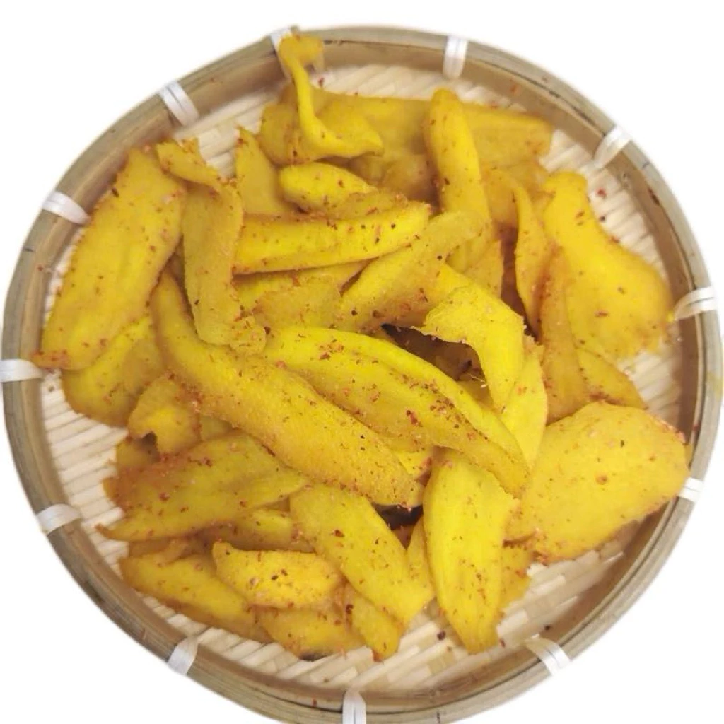 500G SHREDDED SOFT-DRIED CHILI-SALT MANGO – VIETNAM | SWEET-TANGY TROPICAL FRUIT SNACK
