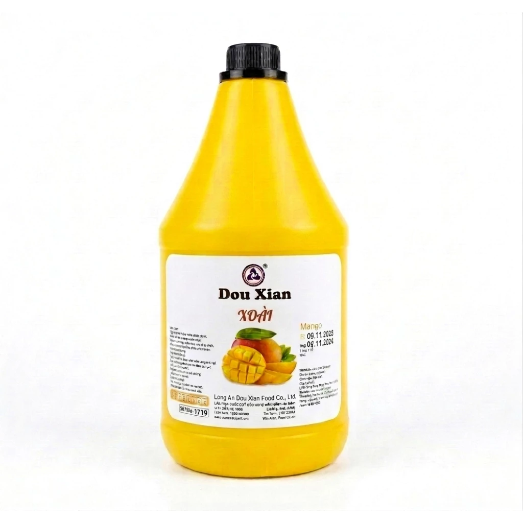 MANGO SYRUP 2.5KG – VIETNAM | BULK FORMAT FOR BEVERAGE & FOODSERVICE