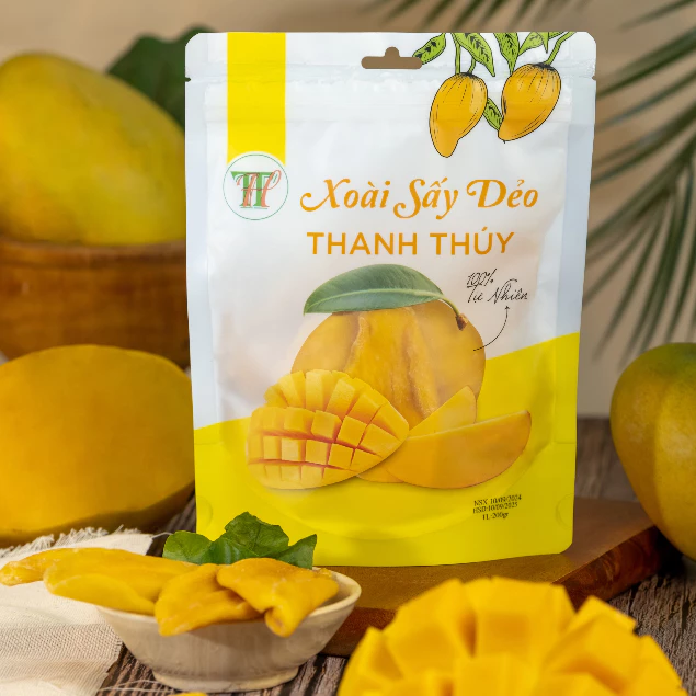 SOFT-DRIED RIPE MANGO 250G – VIETNAM | CHEWY SWEET-TANGY FRUIT SNACK 2