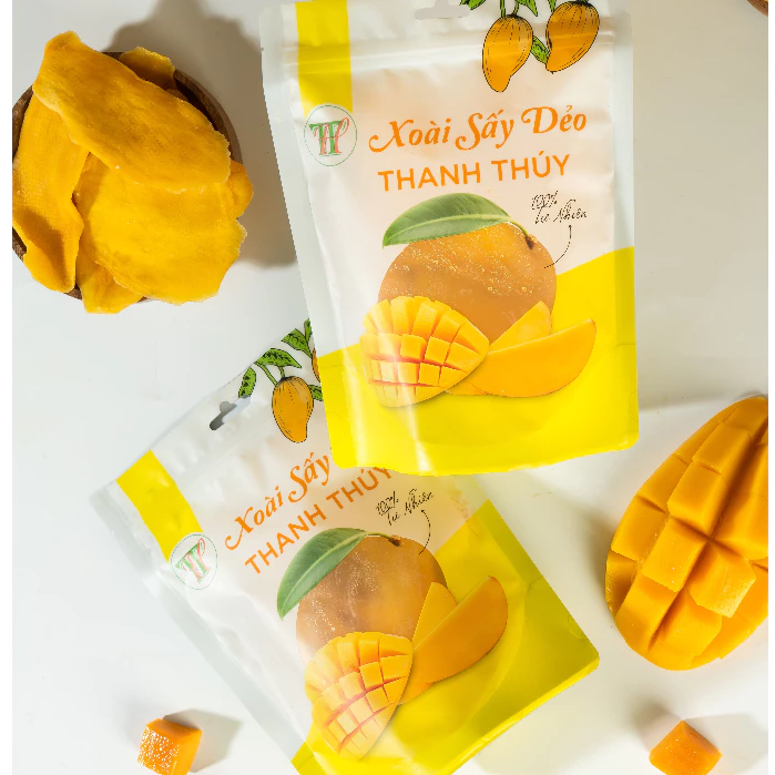 SOFT-DRIED RIPE MANGO 250G – VIETNAM | CHEWY SWEET-TANGY FRUIT SNACK 3