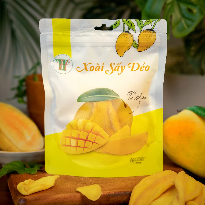SOFT-DRIED RIPE MANGO 250G – VIETNAM | CHEWY SWEET-TANGY FRUIT SNACK 4