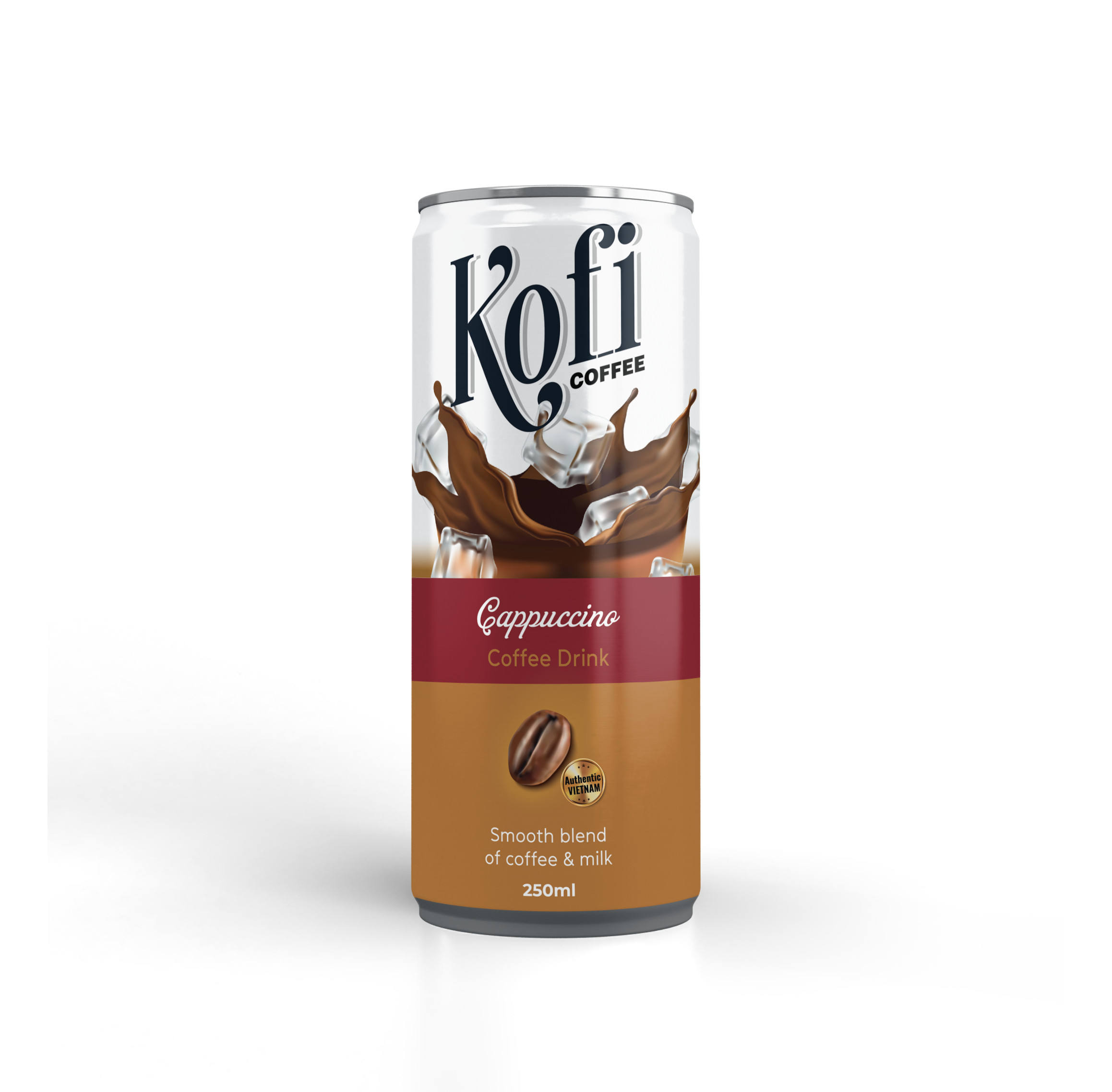 VIETNAMESE LATTE CAPPUCCINO COFFEE 250ML – WHOLESALE | CAFFEINATED READY-TO-DRINK BEVERAGE