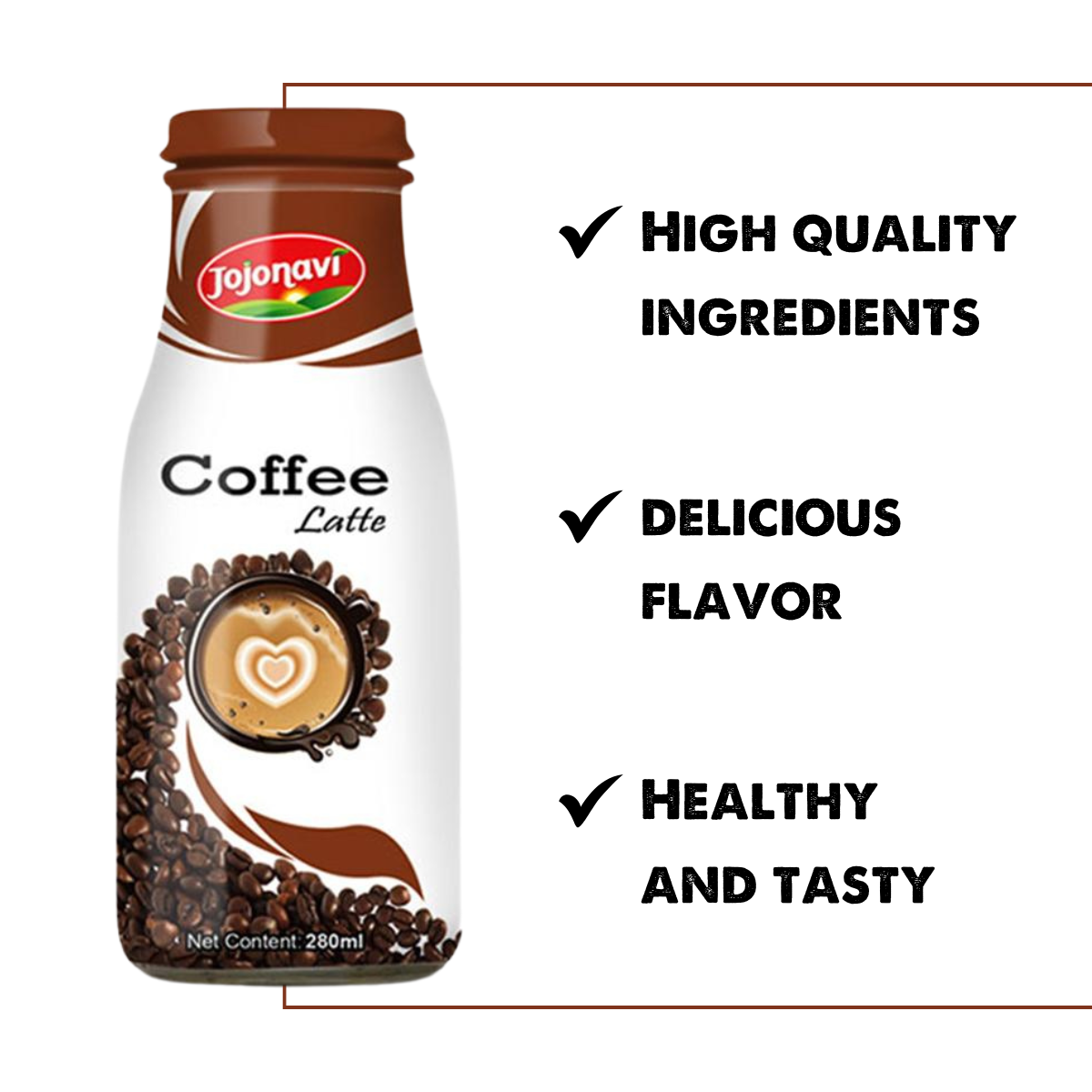 VIETNAMESE LATTE COFFEE 280ML – WHOLESALE MANUFACTURER | PRIVATE LABEL OEM/ODM 3