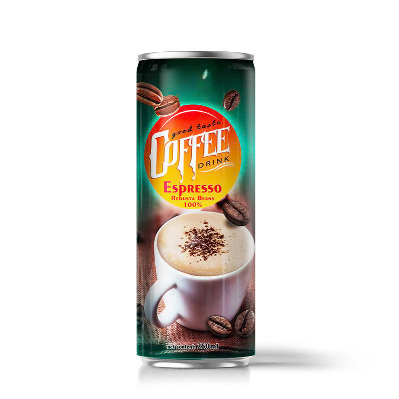 VIETNAMESE ROBUSTA LATTE COFFEE IN CAN – PREMIUM OEM/ODM | RTD COFFEE FOR EXPORT