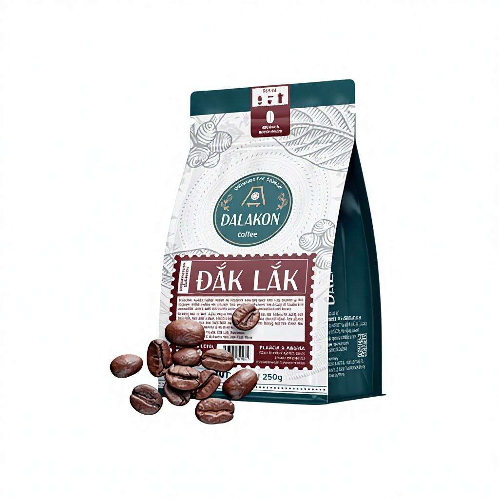 PREMIUM VIETNAMESE ROASTED GROUND ROBUSTA COFFEE 250G – 100% ROBUSTA | CAFFEINATED, BITTER PROFILE | OEM/ODM