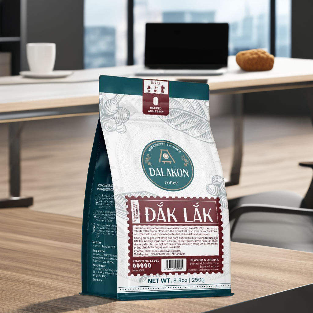 PREMIUM VIETNAMESE ROASTED GROUND ROBUSTA COFFEE 250G – 100% ROBUSTA | CAFFEINATED, BITTER PROFILE | OEM/ODM 4