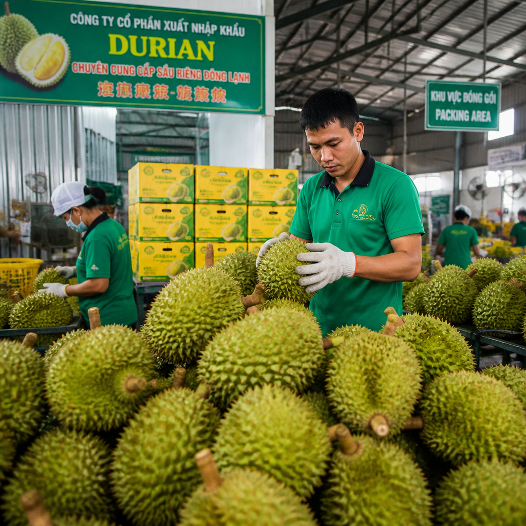 Vietnam durian exporter