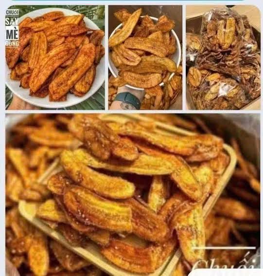 1KG VIETNAMESE NATURAL DRIED BANANA – NO ADDED SUGAR | CRISPY & DELICIOUS 4