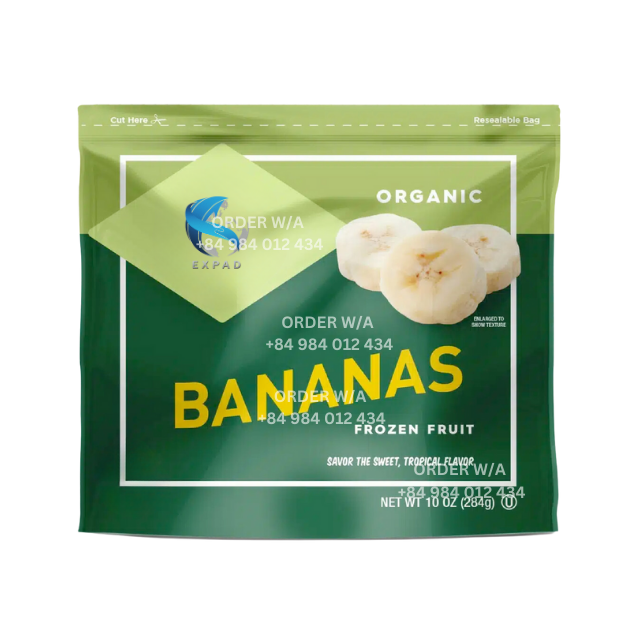 IQF FROZEN VIETNAMESE BANANA SLICES – CUSTOM PACKAGING | WHOLESALE EXPORT SUPPLY 2